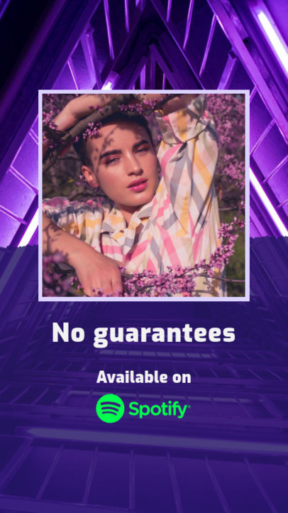 Instagram Story Generator with a Music Platform Promo 2775j