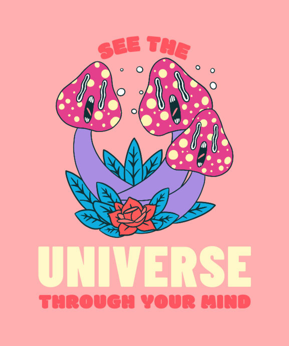 Placeit - T-Shirt Design Creator with a Surreal Illustration of ...