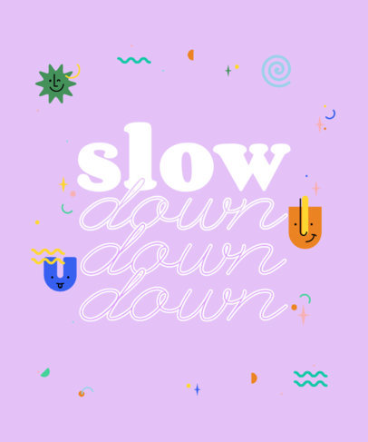 T-Shirt Design Generator Featuring Two Fonts and Graphics 