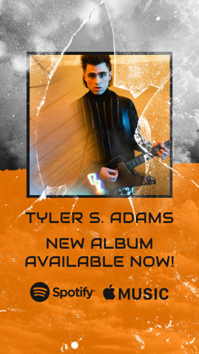 Instagram Story Generator for a Musician's New Album Promotion 2775d