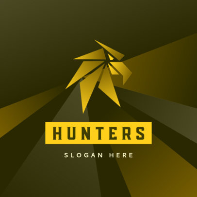 Logo Generator featuring a Minimalist Graphic of an Eagle 3515i