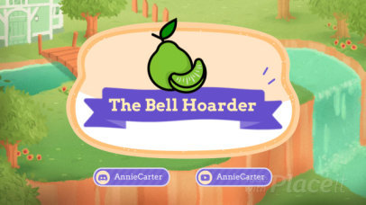 Twitch Banner Video Maker for Animal Crossing Fans Featuring a Fruit Graphic 39