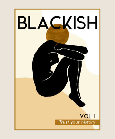 Artsy T-Shirt Design Creator to Honor Black History 2476b-el1