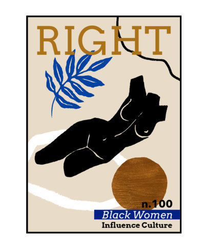 T-Shirt Design Generator Featuring an Abstract Feminist Art Piece 2476d-el1