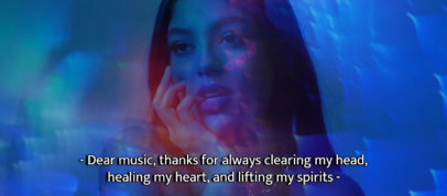 Facebook Cover Template Featuring Music-Related Subtitles