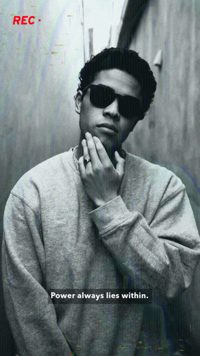 Instagram Story Creator with Film-Like Subtitles