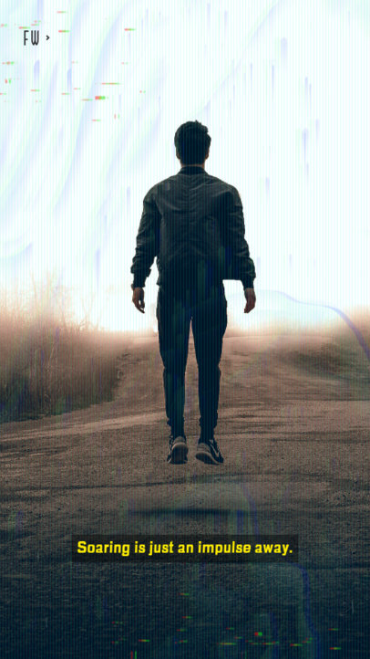 Film-Style Instagram Story Generator Featuring Customizable Subtitles