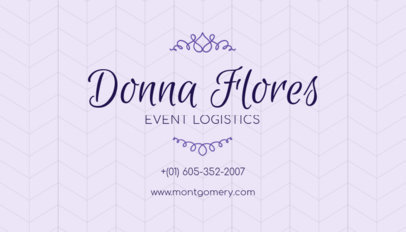 Business Card Maker for Event Planners