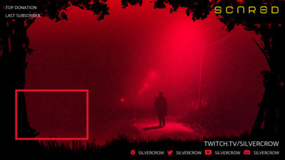 Twitch Overlay Creator Featuring a Spooky Horror Game Setting  2795a