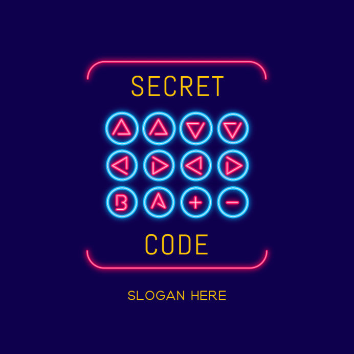 Placeit - Retro Logo Creator with a Gaming Code Graphic