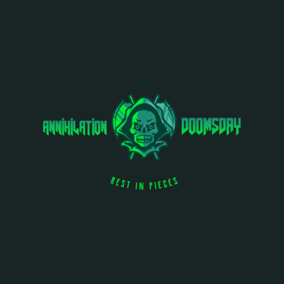 Gaming Logo Maker Featuring a Masked Villain Character