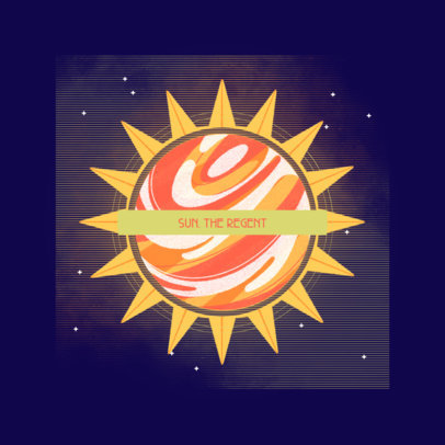 Online Logo Maker Featuring Graphics of Planets