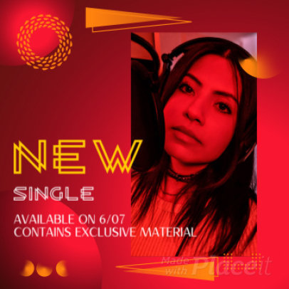 Instagram Video Maker for a New Music Single Release