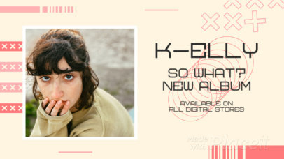 YouTube Ad Video Maker for a New Album Announcement