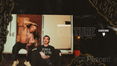 YouTube Ad Video Template for a Hip Hop Artist