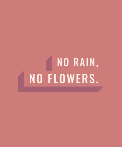 T-Shirt Design Maker Featuring Quotes in Banners