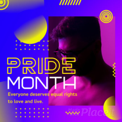 Modern Instagram Video Maker for an LGBTQ-Pride Month Celebration 2161