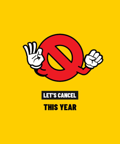 T-Shirt Design Generator Featuring a Block-Icon Character 2823i