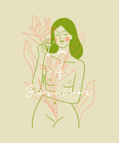 Breast Cancer Awareness T-Shirt Design Generator