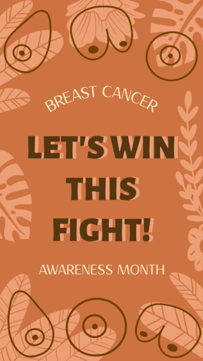 Instagram Story Creator for Breast Cancer Awareness Month