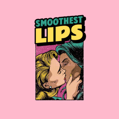 Vintage Logo Generator Featuring a Comic Vignette