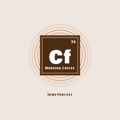 Online Logo Generator Featuring Initials in a Periodic Table-Style