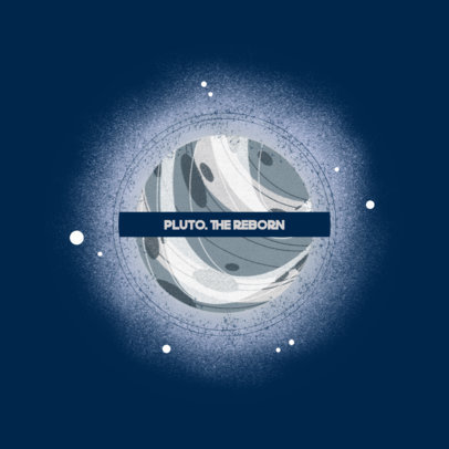 Online Logo Creator with the Graphic of Pluto