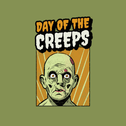 Logo Creator Featuring a Vintage Zombie Illustration