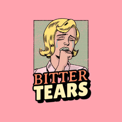 Vintage Comic-Inspired Logo Creator for Musicians