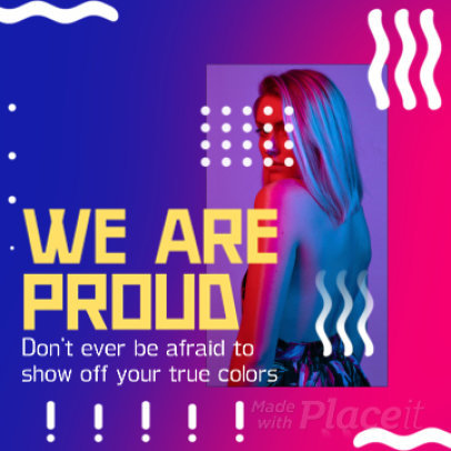 Instagram Post Generator with a Proud Quote 2170