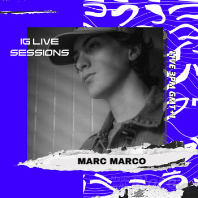 Instagram Video Maker for Musicians with a Bold Style