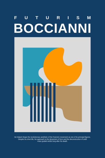 Online Poster Maker Featuring Abstract Graphics