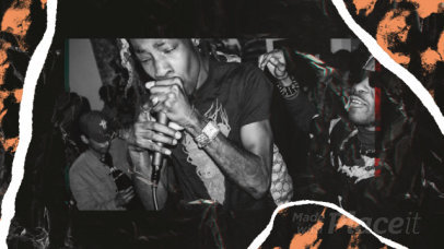 Modern YouTube Ad Video Generator for Musicians Featuring Sliding Transitions 2145