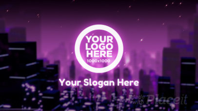 Intro Maker with a Logo Reveal in a Magical Girly Animation 2266