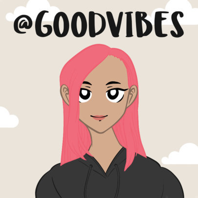 Anime Style Avatar Creator of a Woman 