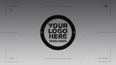 Intro Maker Featuring an Animated Surveillance Camera and Glitch Effects 2293-el1