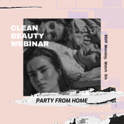 Instagram Video Creator for a Beauty Webinar Ad