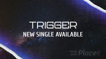 YouTube Ad Video Template for an Artist's Music Release Promo 2150