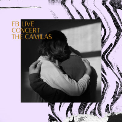 Instagram Video Maker to Announce a Live Concert with a Retro Vibe 2188