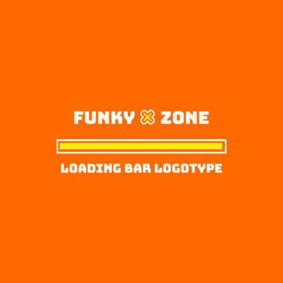 Loading Bar Logo Maker With a Bold Typography 3615c