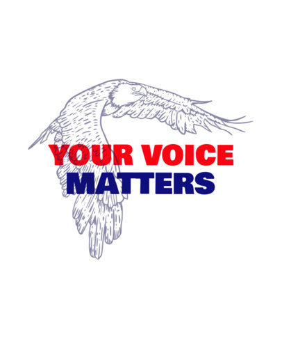 Illustrated T-Shirt Design Maker for a Political Campaign with an American Eagle