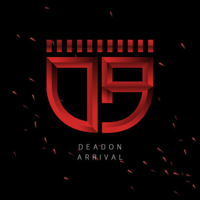 Epic Monogram Logo Maker with the Shape of a Shield