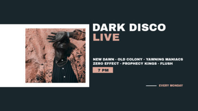 Twitch Banner Design Maker with a Music Festival Lineup