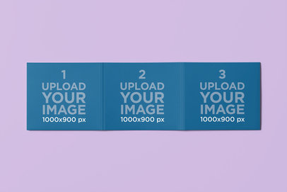 Mockup of an Open Digipak 4953-el1