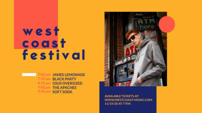 Twitch Banner Creator for Festival Lineups 