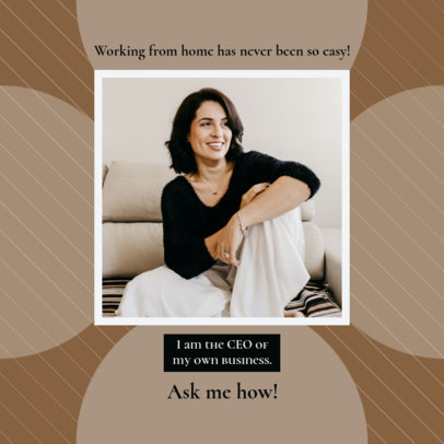 Ad Banner Creator for a Business Opportunity Announcement 2902i