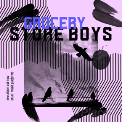 Instagram Post Video Maker for an Indie Rock Band