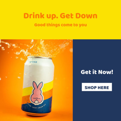 Ad Banner Maker with a Fun Layout of a Multi Level Marketing Ad 2904d