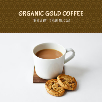 Ad Banner Maker for an MLM Organic Coffee Seller 2904a