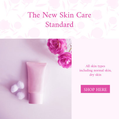 Ad Banner Template for Skin Care Products MLM Sellers 2904k